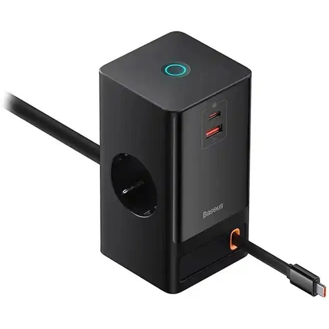 شارژر رومیزی باسئوس مدل Power Combo PSLR000301 با توان 65 وات