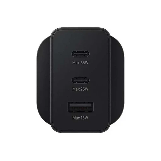شارژر دیواری سامسونگ مدل Power Adapter Trio EP-T6530 سه پین با توان 65 وات