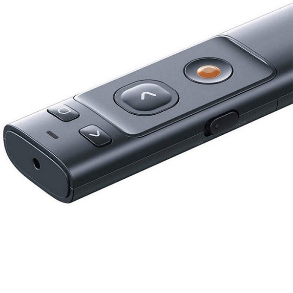 پرزنتر و پویینتر باسئوس باتری خور مدل Baseus Orange Dot Wireless Presenter (Red Laser)