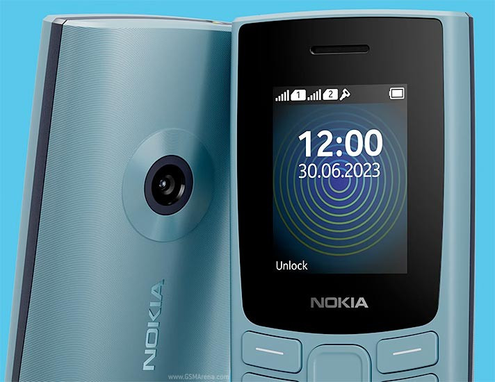 گوشی موبایل نوکیا Nokia 110 FA 2023 دو سیم کارت مونتاژ ایران تحت لیسانس نوکیا