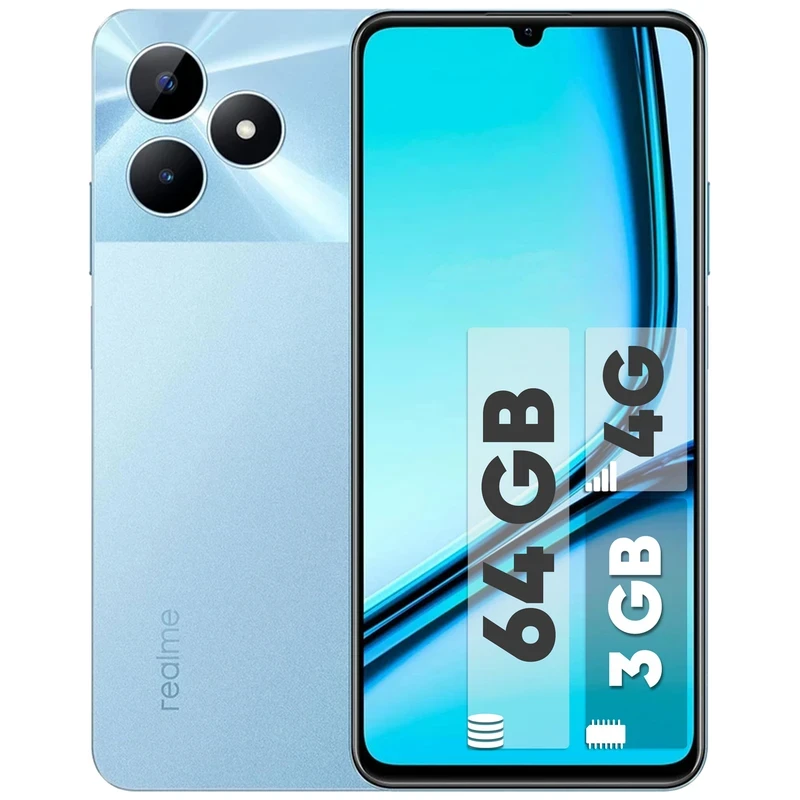 گوشی موبایل ریلمی Note 50 دو سیم کارت ظرفیت 64 گیگابایت و رم 3 گیگابایت