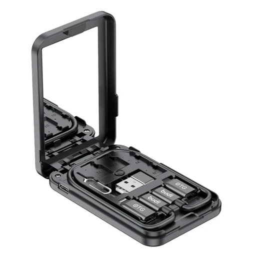 شارژر بی سیم بودی 15 وات سه در یک و کیت 14کاره مدل Budi WL511B