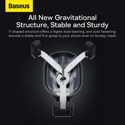 پایه نگهدارنده موبایل باسئوس مدل Baseus Stable Gravitational Car Mount Air (Air Outlet Version)