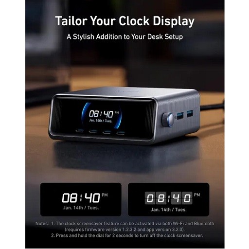 هاب شارژ ۶ پورت انکر 250 وات Anker Prime Charger GaN Charging Station A2345