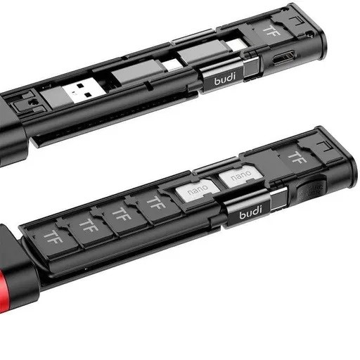 کیت 9 کاره رم ریدر و کابل تبدیل بودی مدل Budi DC516