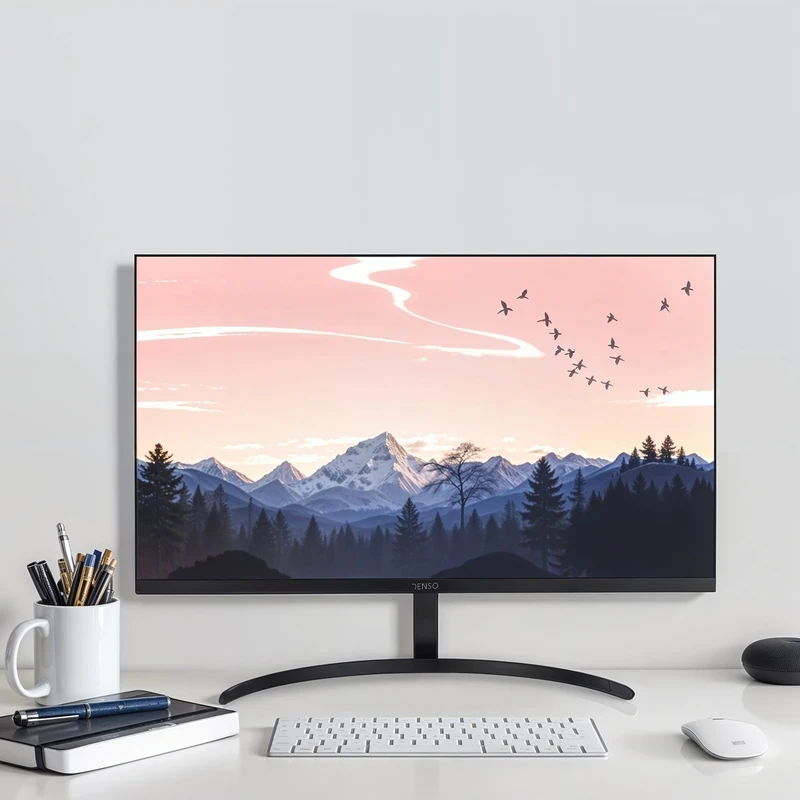 مانیتور 27 اینچ رنسو مدل RM-27PRIME به همراه ماوس