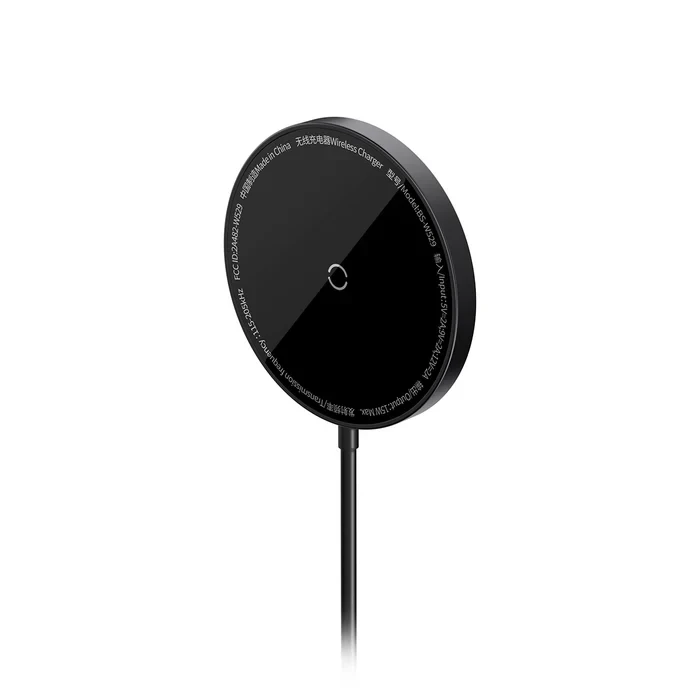 شارژر بی سیم 15 وات باسئوس مدل Baseus Simple Mini3 Magnetic Wireless Charger CCJJ040001
