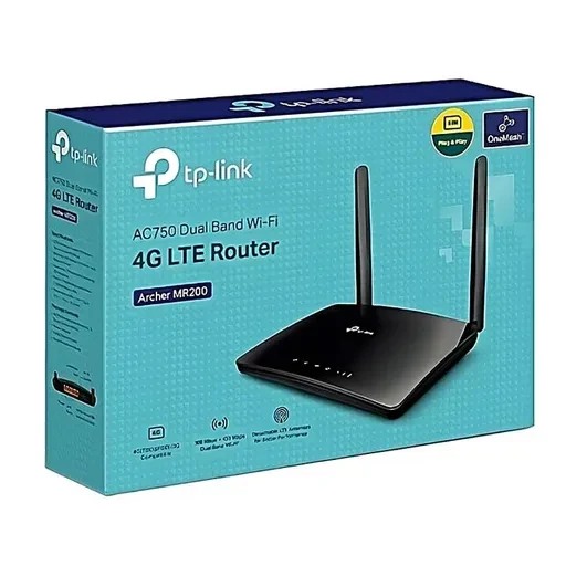 مودم روتر 4G LTE سیم کارتی تی پی لینک مدل Archer MR200 V6