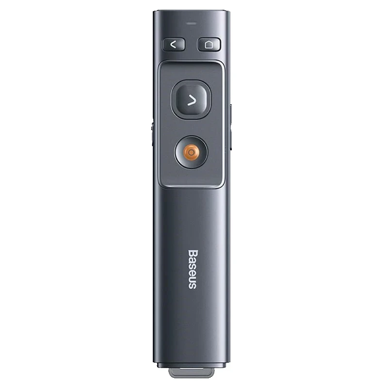 پرزنتر و پویینتر باسئوس بدون باتری مدل Baseus Orange Dot Wireless Presenter (Red Laser)
