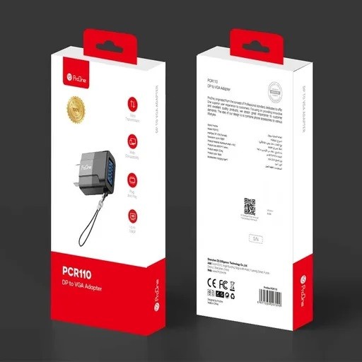مبدل Display Port به VGA پرووان مدل ProOne PCR110
