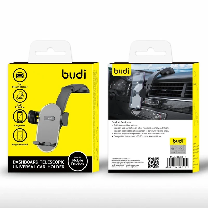 پایه نگهدارنده موبایل بودی مدل Budi CM561B