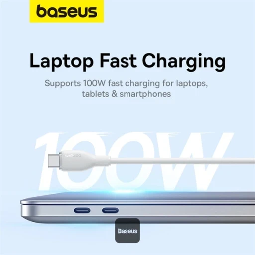کابل شارژ Type-C به Type-C باسئوس مدل Baseus Pudding Series Fast Charging Cable 100W طول 2 متر