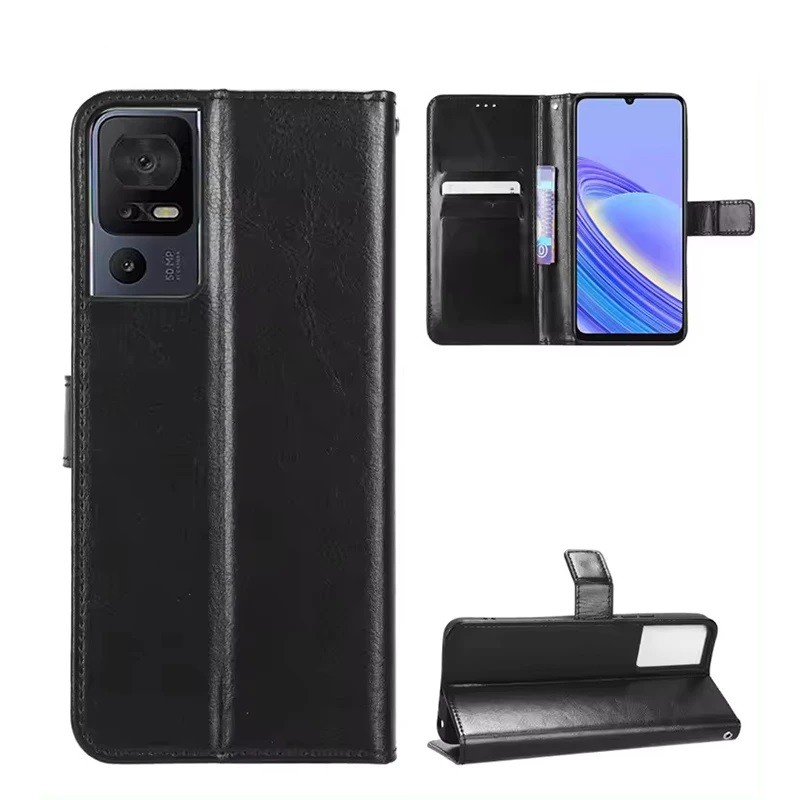 گوشی موبایل تی سی ال TCL 40SE دو سیم کارت ظرفیت 128 گیگابایت و رم 8 گیگابایت به همراه کیف چرمی