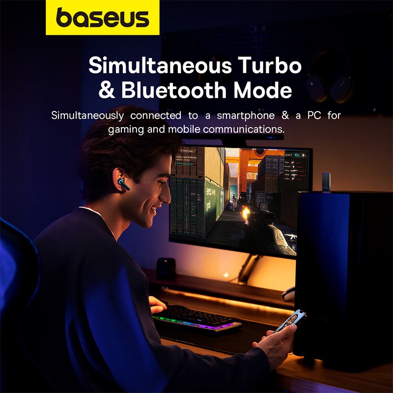 هندزفری بلوتوثی گیمینگ باسئوس AeQur G10