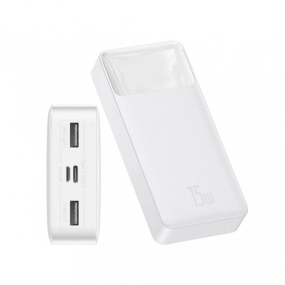 پاوربانک باسئوس 20000 میلی آمپری 15W مدل PPDML-J01