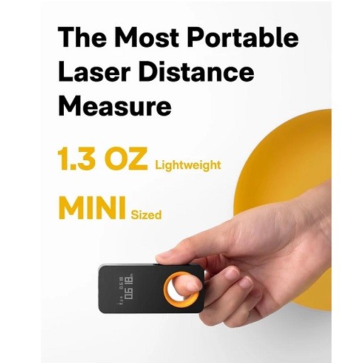 متر لیزری هوشمند هوتو مدل Hoto Smart Laser Measure QWCJY001