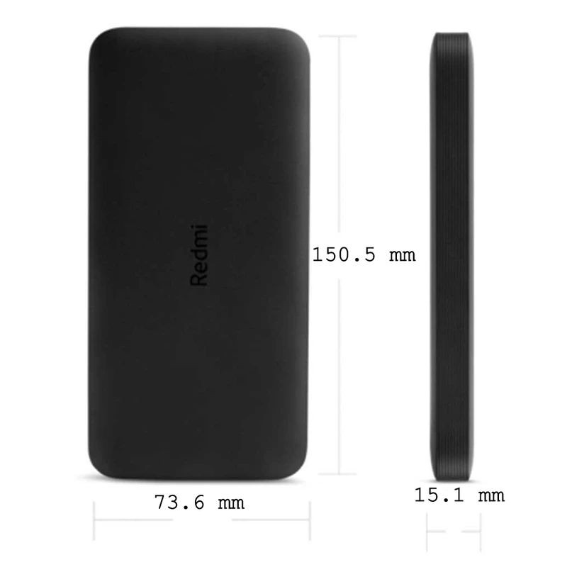 پاوربانک شیائومی Redmi PB100 ظرفیت 10000 میلی آمپر