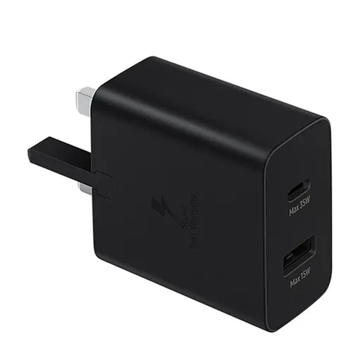 شارژر دیواری سامسونگ مدل Samsung EP-TA220 سه پین توان 35 وات