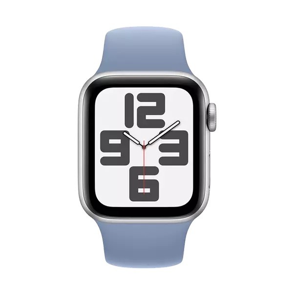 اپل واچ سریSE Gen2 2023 سایز 40 میلی متری با بند سیلیکونی