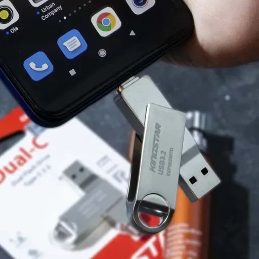 فلش مموری کینگ استار مدل Kingstar Dual-C C60 USB 3.2 ظرفیت 32 گیگابایت