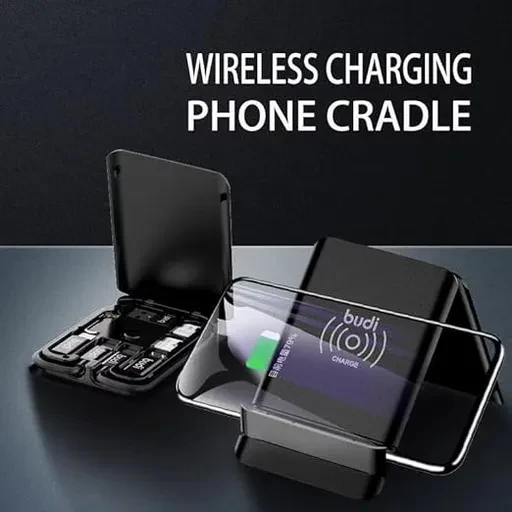 شارژر بی سیم بودی 15 وات و کیت 11 کاره مدل WL515FB