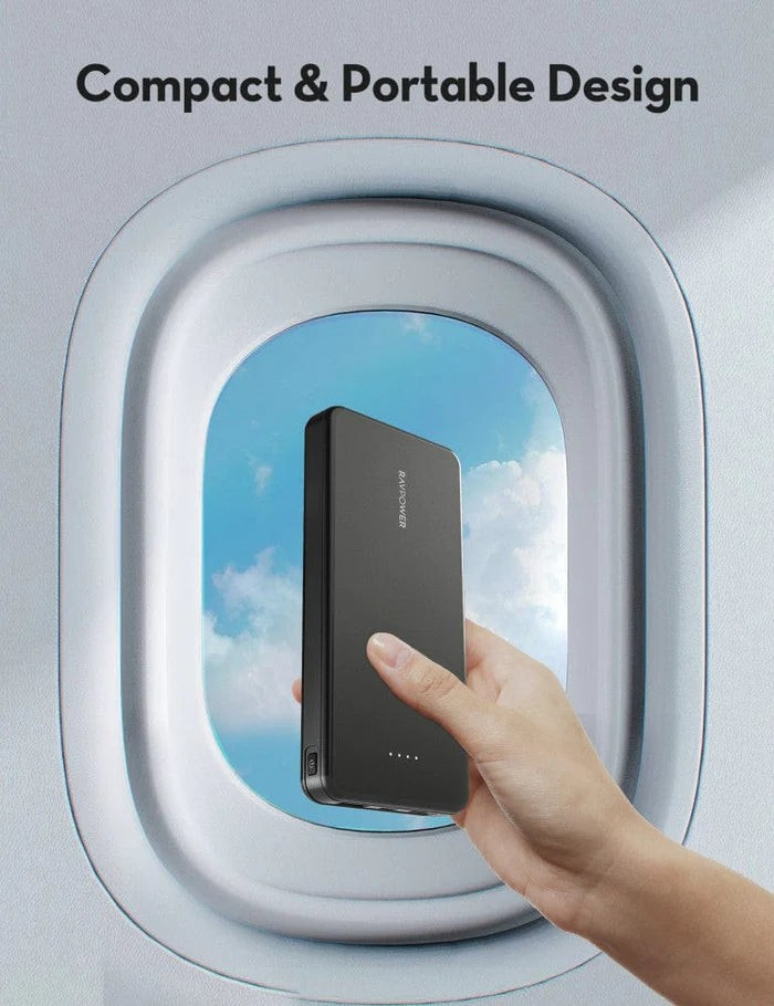 پاوربانک راوپاور RP-PB1215 Pioneer PD 15W ظرفیت 10000 میلی آمپر ساعت