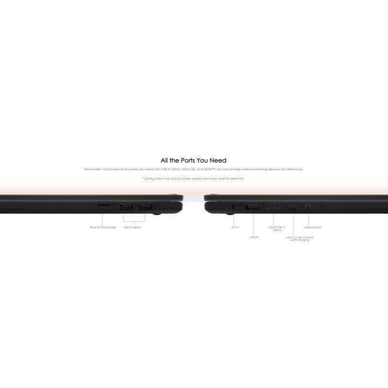 لپ تاپ 15.6 اینچی ام اس آی Modern 15 - B12M i5-1235U 8GB 512SSD