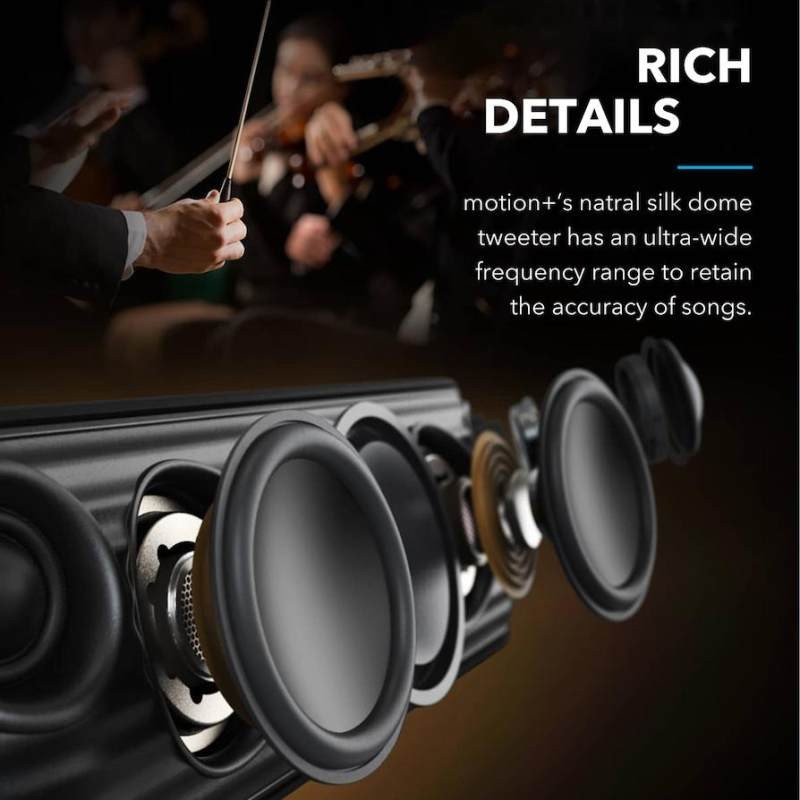 اسپیکر بلوتوثی قابل حمل انکر SoundCore Motion Plus A3116