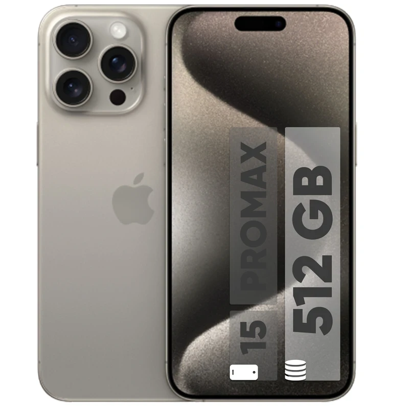 گوشی موبایل اپل مدل iPhone 15 Pro Max ZA/A دو سیم‌ کارت ظرفیت 1 ترابایت و رم 6 گیگابایت