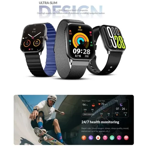 ساعت هوشمند گلوریمی مدل Glorimi GC Slim