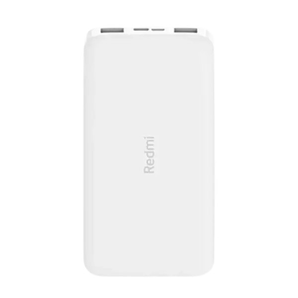 پاوربانک شیائومی مدل Redmi PB100LZM ظرفیت 10000 میلی آمپر ساعت به همراه کابل تبدیل microUSB