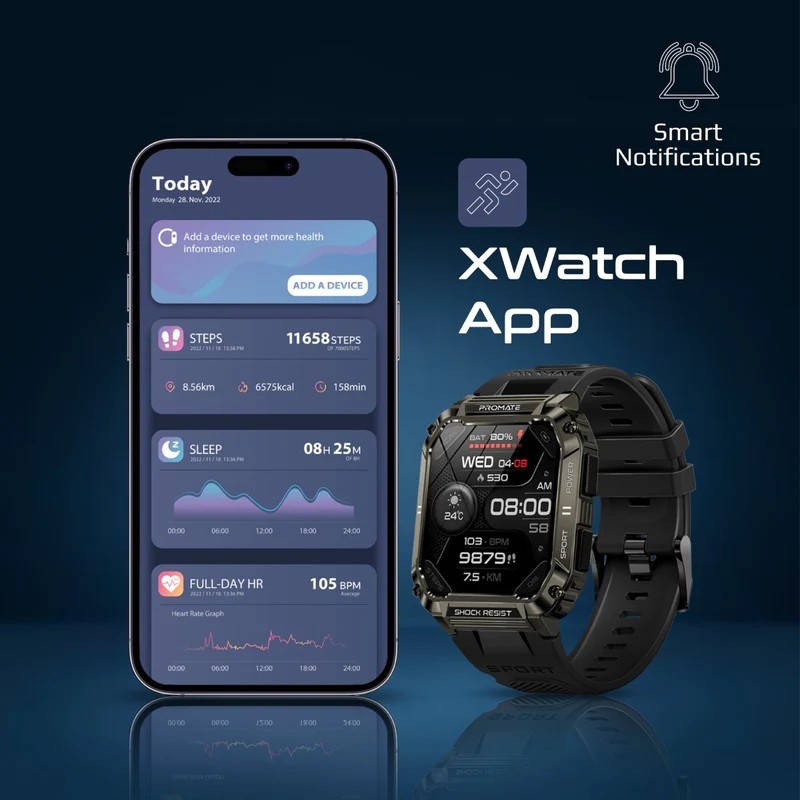 ساعت هوشمند پرومیت Promate XWATCH-S19