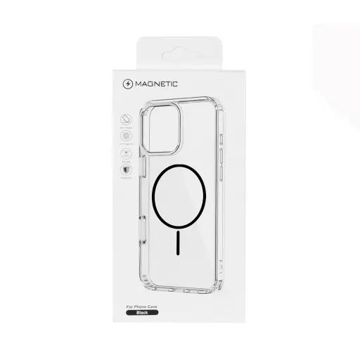 کاور Magnetic دور ژله ای MagSafe اپل مدل iPhone 16 Pro Max - پک ده عددی