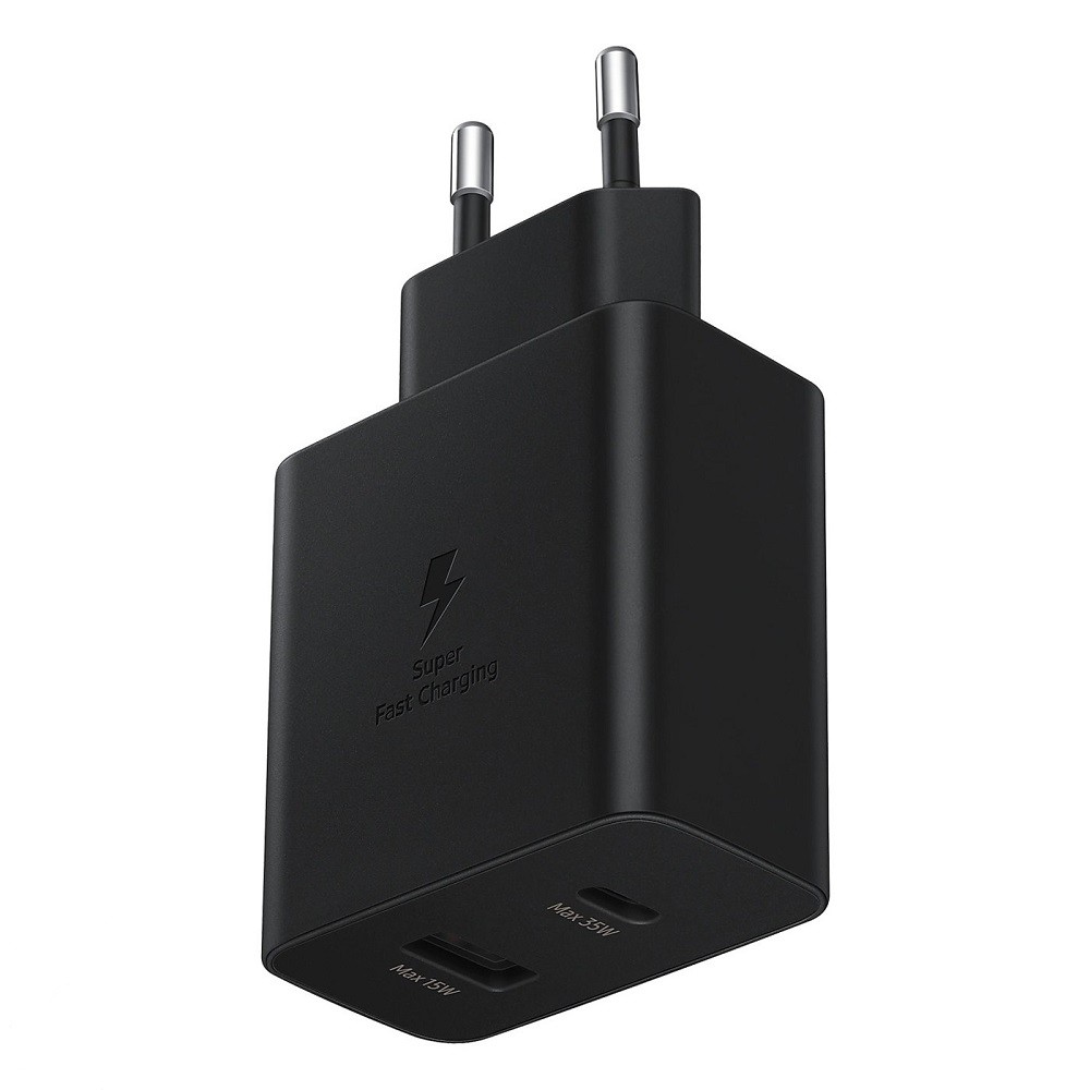 شارژر دیواری دو پین 35 وات سامسونگ EP-TA220