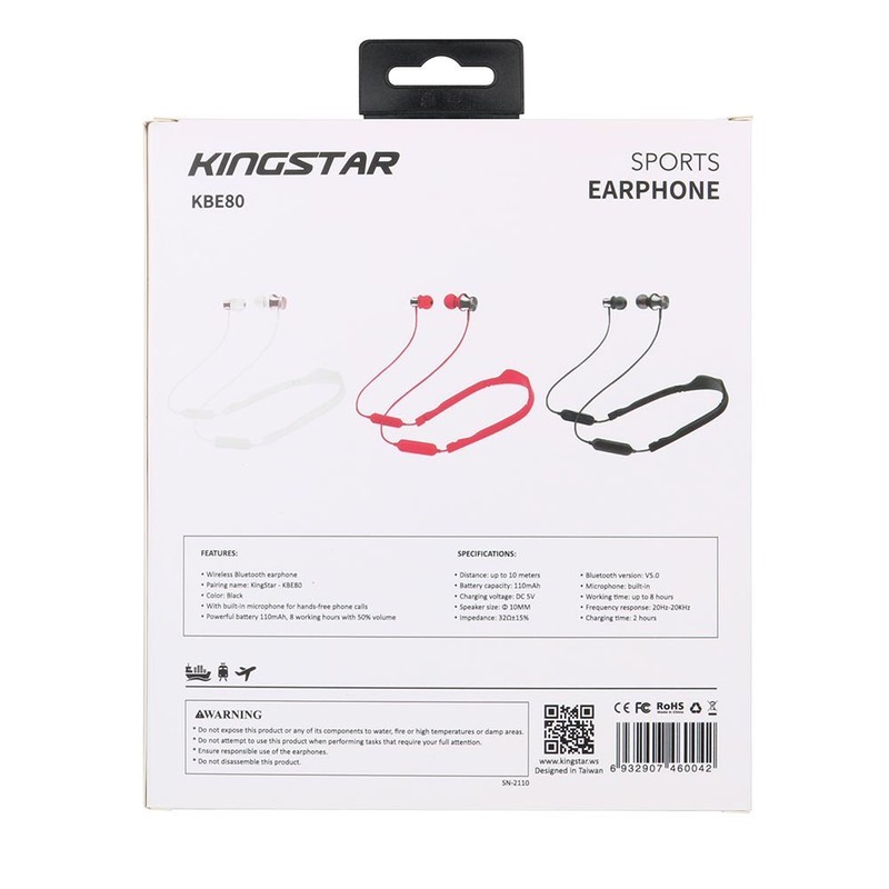 هندزفری بلوتوثی کینگ استار KBE80