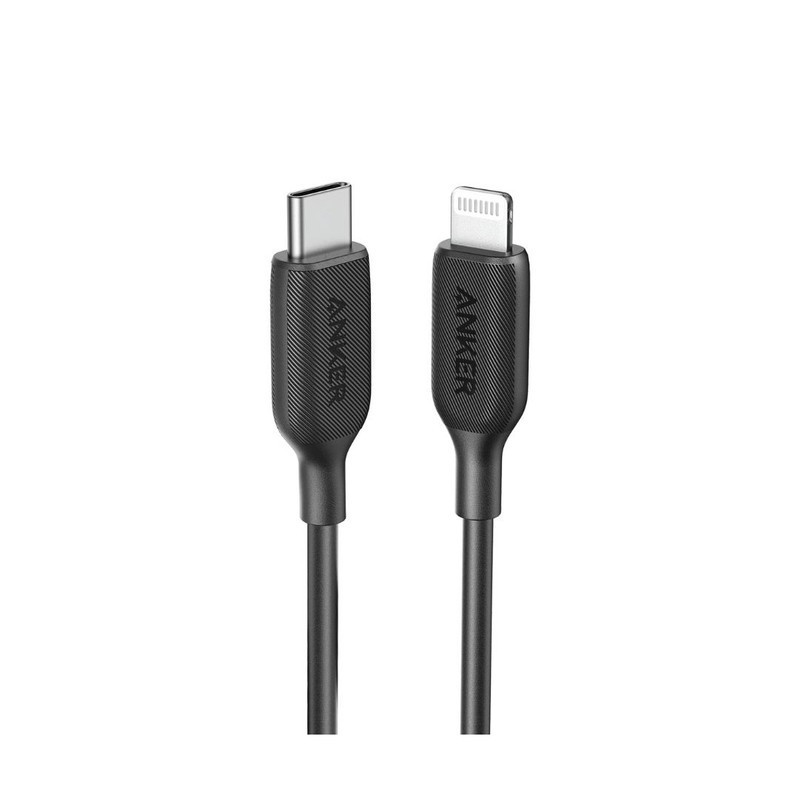 کابل تبدیل USB-C به لایتنینگ انکر Anker PowerLine III A8833 طول 1.8 متر