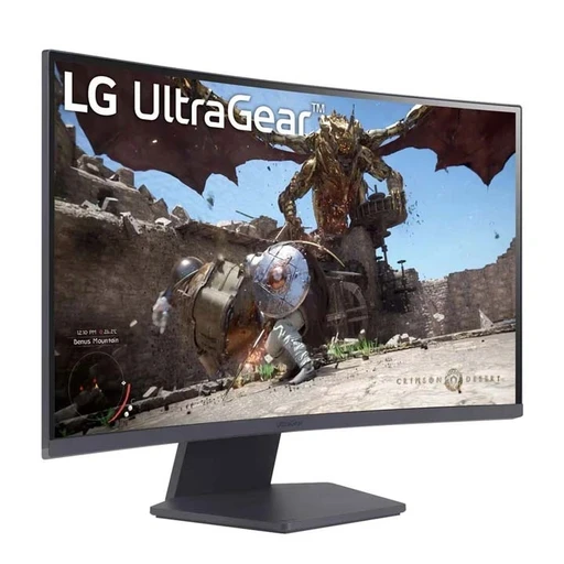 مانیتور خمیده گیمینگ 27 اینچ ال جی مدل LG UltraGear 27GS60QC