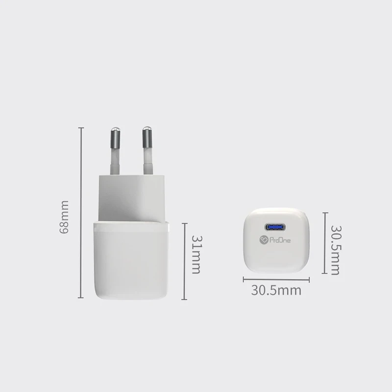 شارژر دیواری پرووان مدل PWC570 توان 20 وات
