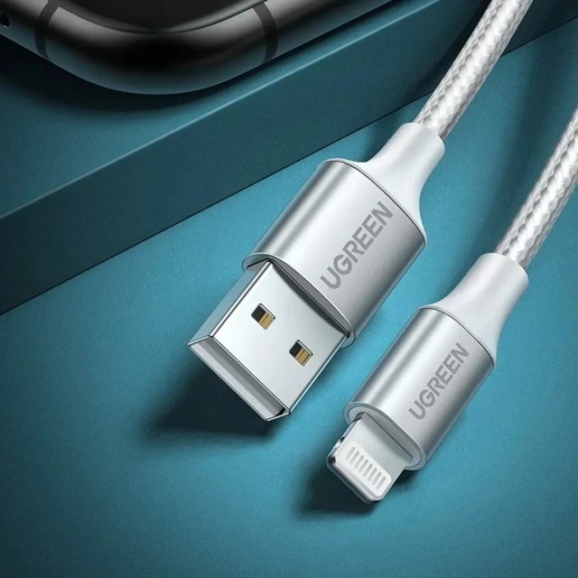 کابل شارژر یوگرین مدل Cable Lightning to USB-A US199 طول 2 متر