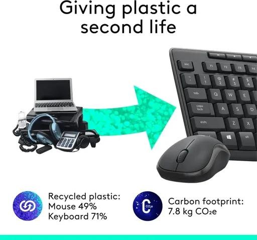 کیبورد و ماوس بی سیم لاجیتک مدل MK295