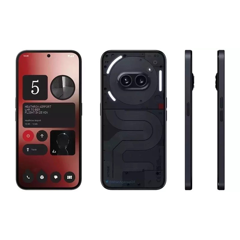 گوشی موبايل ناتینگ فون NOTHING PHONE 2a 5G دو سیم کارت ظرفیت 256 گیگابایت رم 12 گیگابایت