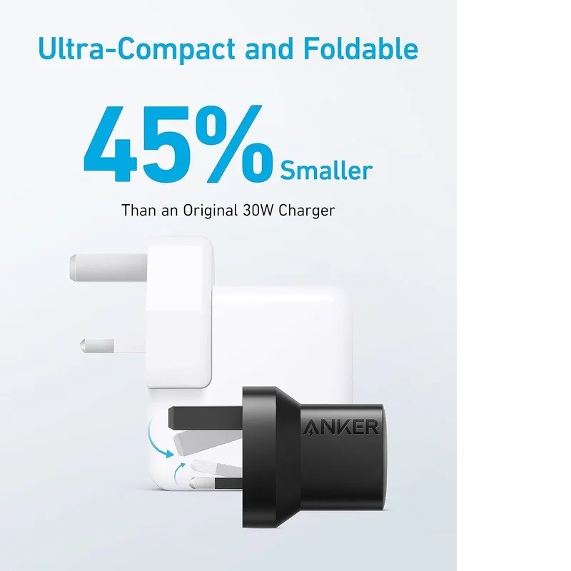 شارژر دیواری انکر مدل Anker 323 Charger 33W B2331K21 با توان 33 وات