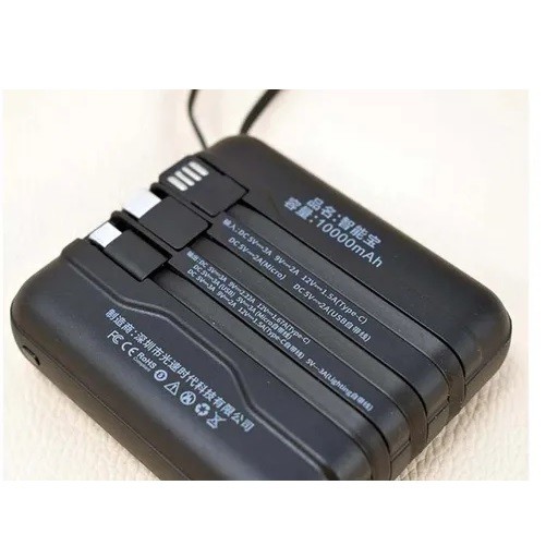 پاوربانک هانوفر مدل Hanofer 10000 mAh 4output Smart treasure ظرفیت 10000 میلی آمپر ساعت و توان 22.5 وات