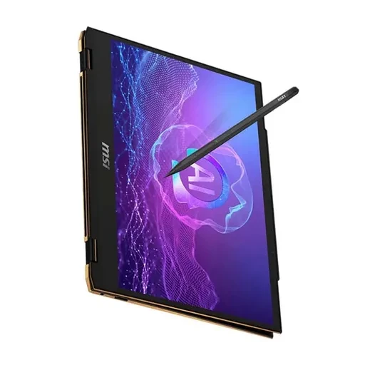 لپ تاپ 13.3 اینچی ام اس آی مدل MSI Summit 13 AI Evo A2HMTG Ultra 7 255H 32GB LPDDR5 1TB SSD IPS Touch به همراه قلم