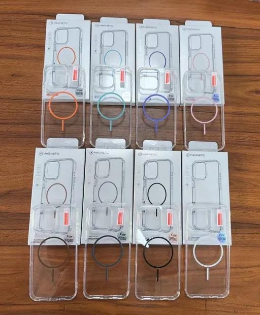 کاور Magnetic دور ژله ای MagSafe سامسونگ مدل Galaxy A16 -پک ده عددی