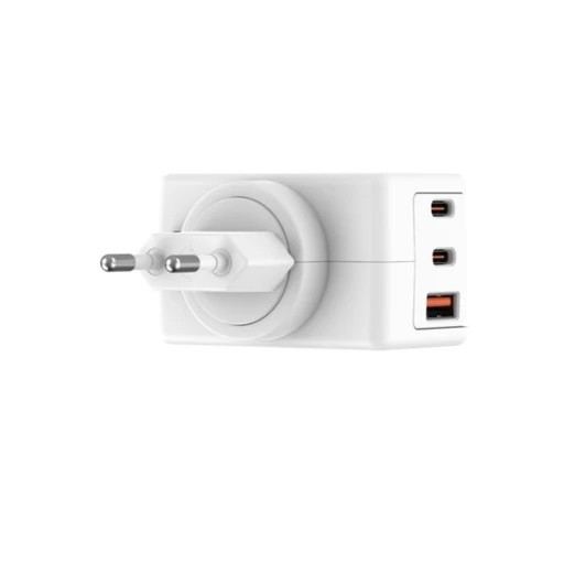 شارژر دیواری بودی مدل Budi AC352EW با خروجی USB و USB-C و توان 65 وات