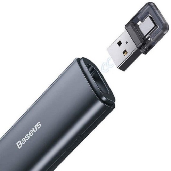پرزنتر و پویینتر باسئوس باتری خور مدل Baseus Orange Dot Wireless Presenter (Red Laser)