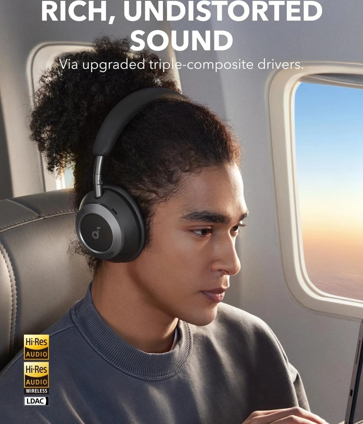 هدفون بی سیم انکر مدل Space One Pro A3062 به همراه کیف هدفون