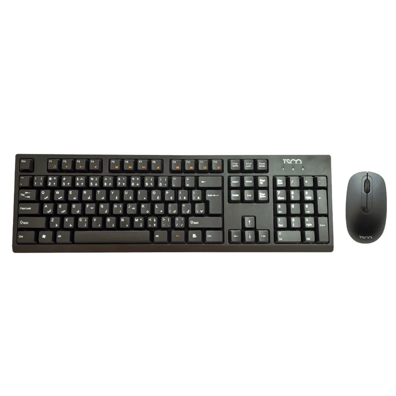 کیبورد و ماوس بی‌سیم تسکو مدل TKM7019W