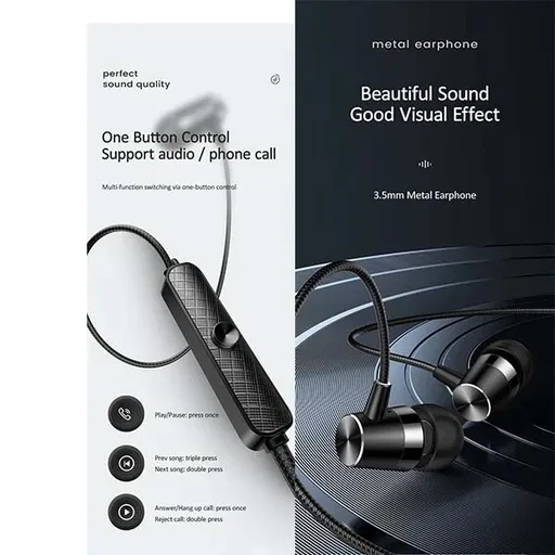 هندزفری سیمی یوسمز مدل Usams EP-42 US-SJ475